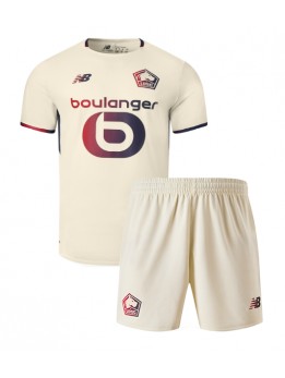 Billige Lille OSC Bortedraktsett Barn 2025-26 Kortermet (+ Korte bukser)